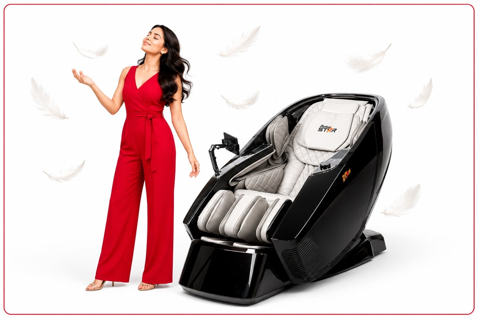 RoboSTAR massage chair – Feel The Lightness. Live Better.
