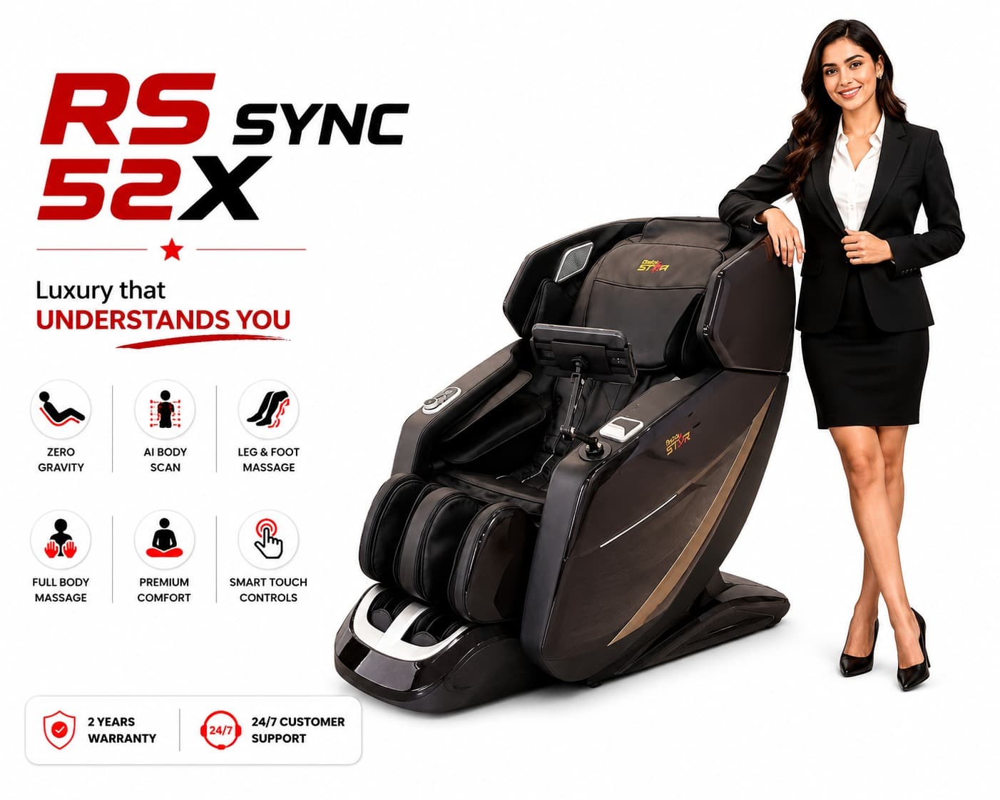 RS SYNC 52X massage chair